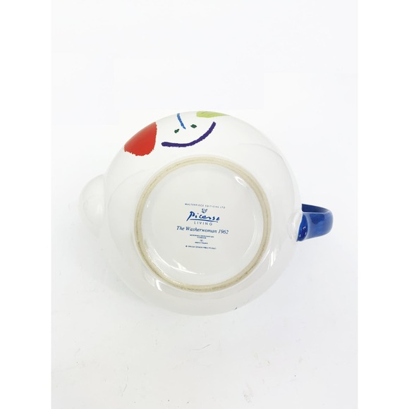 Vintage 1996 Picasso The Washerwoman 1962 Masterpiece Art Teapot - Picture 6 of 8